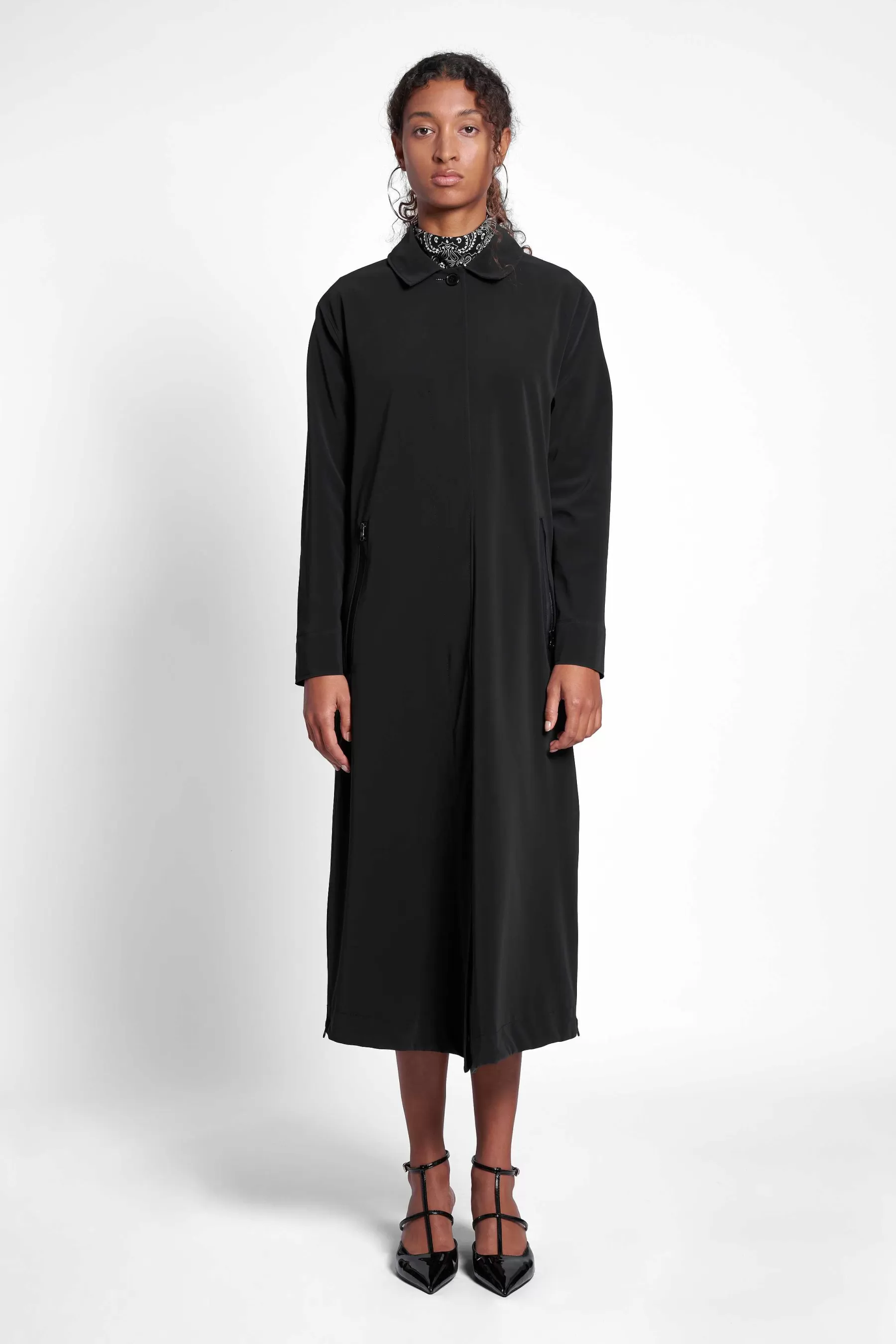 Women's Sale-STUTTERHEIM Hornstull Matte Long Raincoat