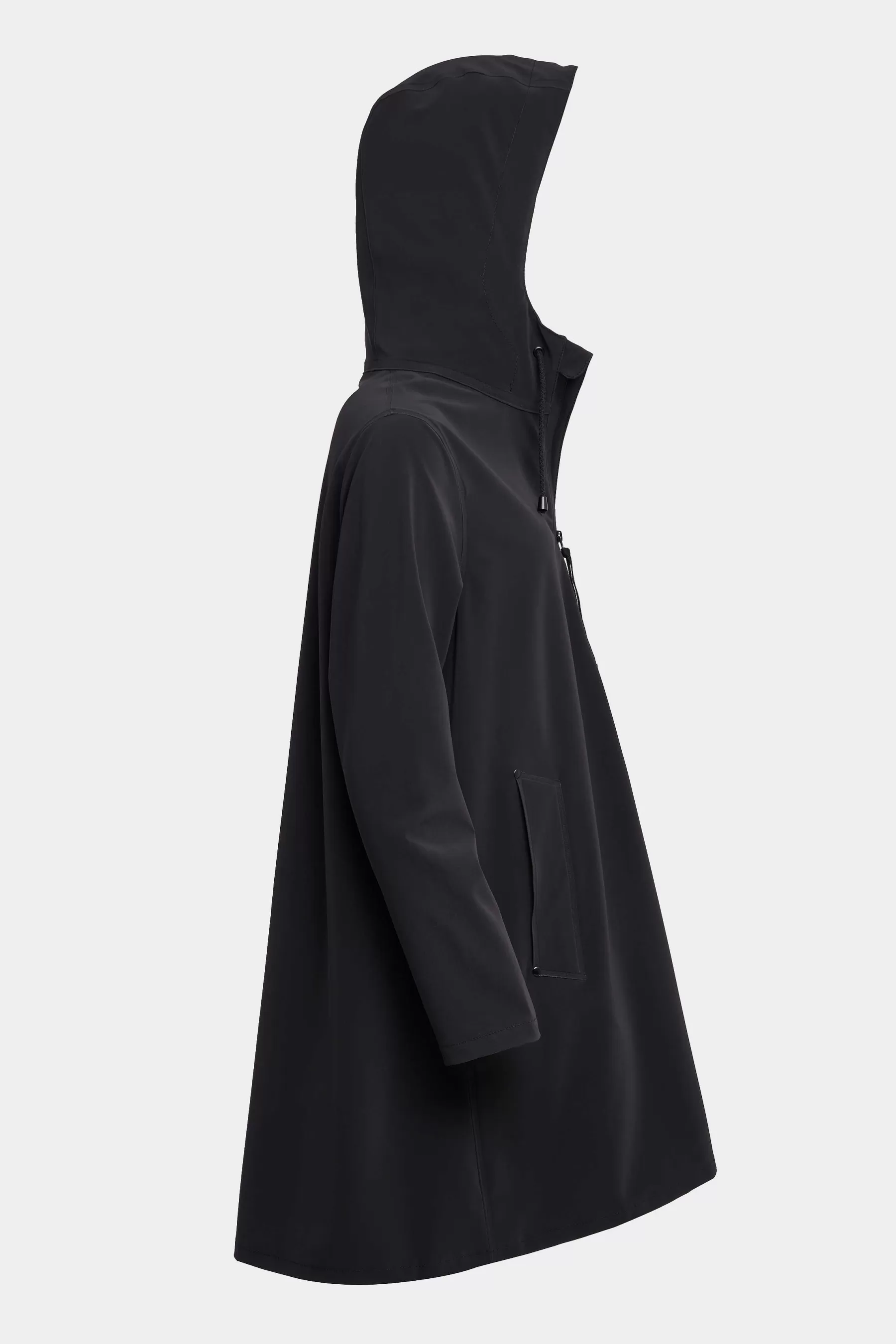 Raincoats-STUTTERHEIM Mosebacke Lightweight Matte Zip Raincoat