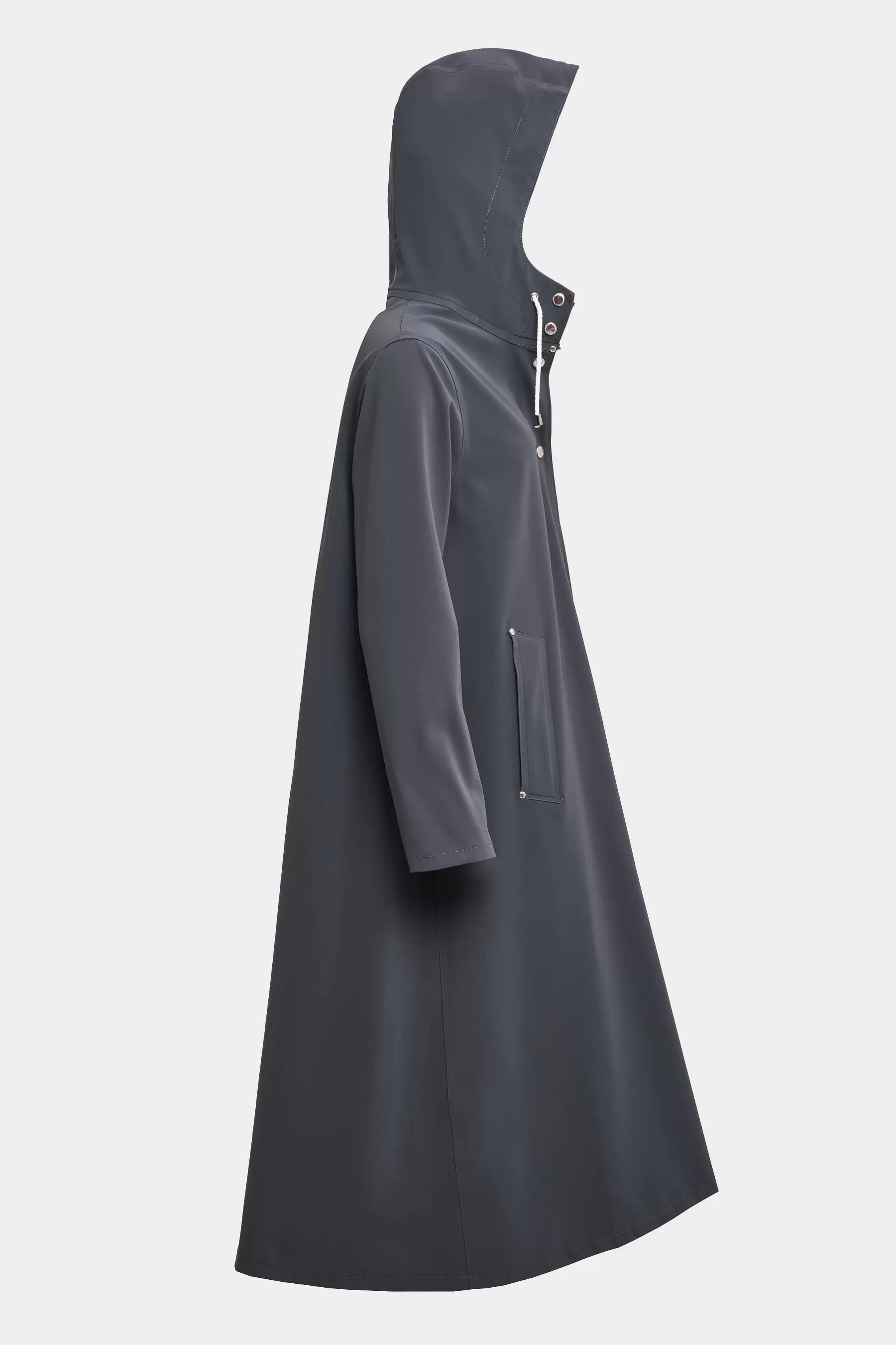 Women's Sale-STUTTERHEIM Mosebacke Long Matte Raincoat
