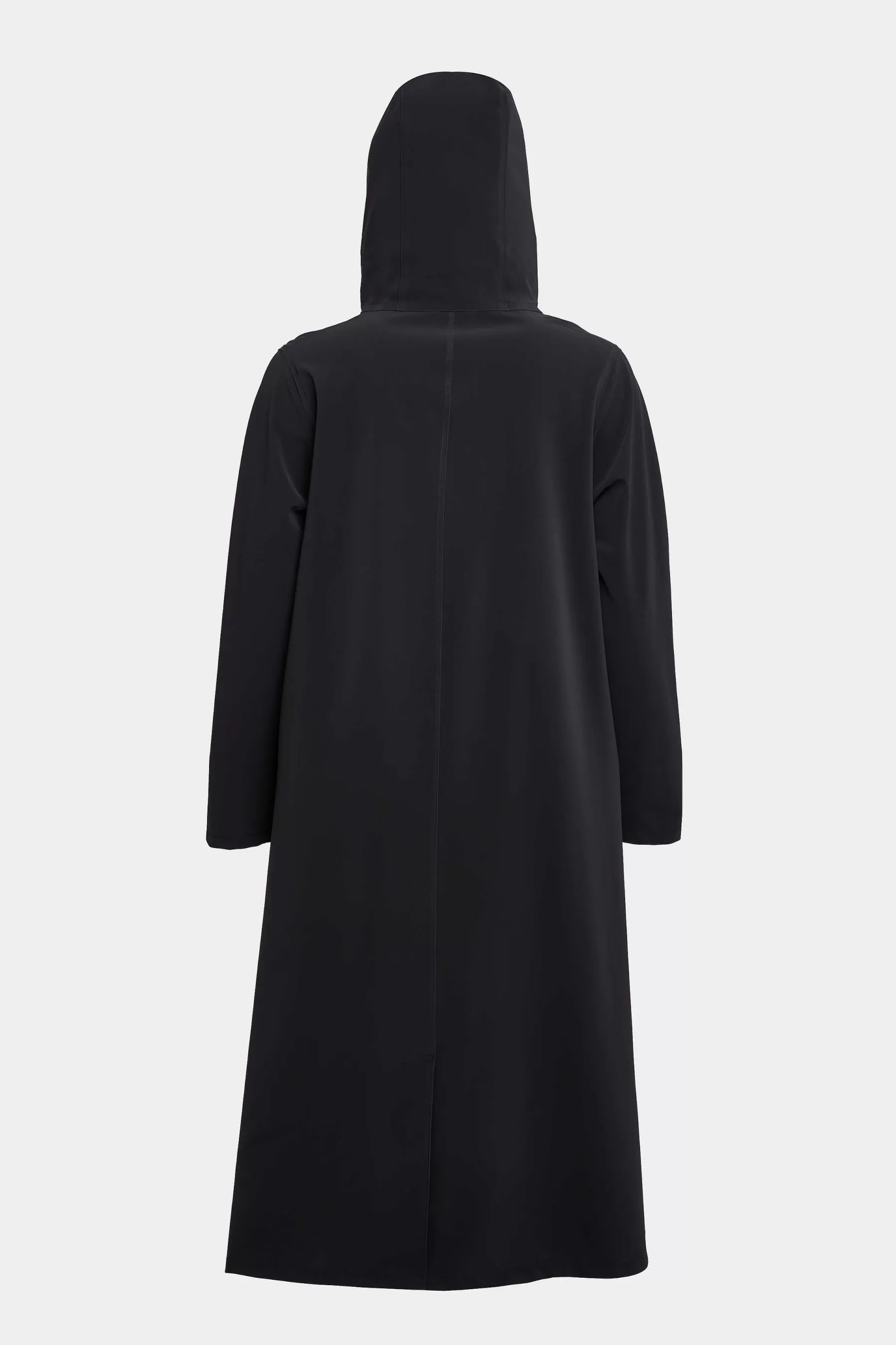 Jackets-STUTTERHEIM Mosebacke Long Matte Zip Raincoat