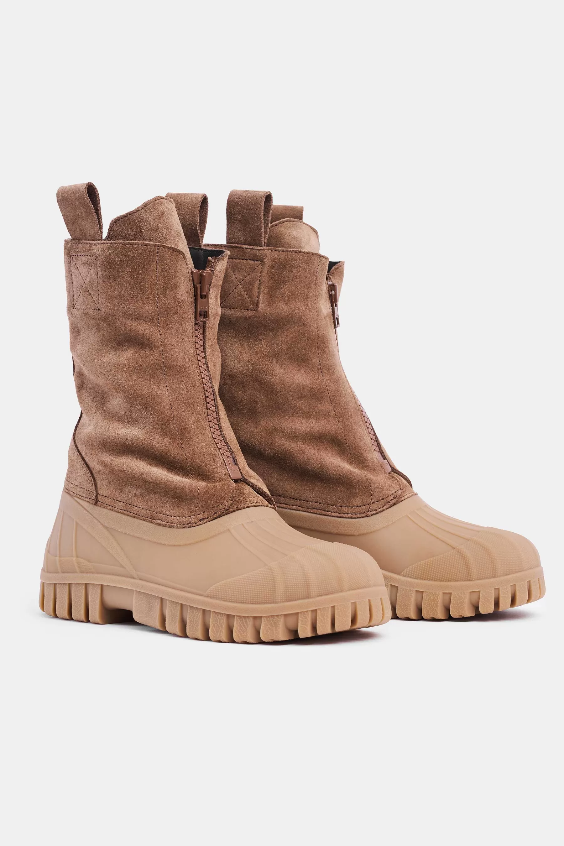 Suede Boots-STUTTERHEIM Patrol Zip Boot Suede