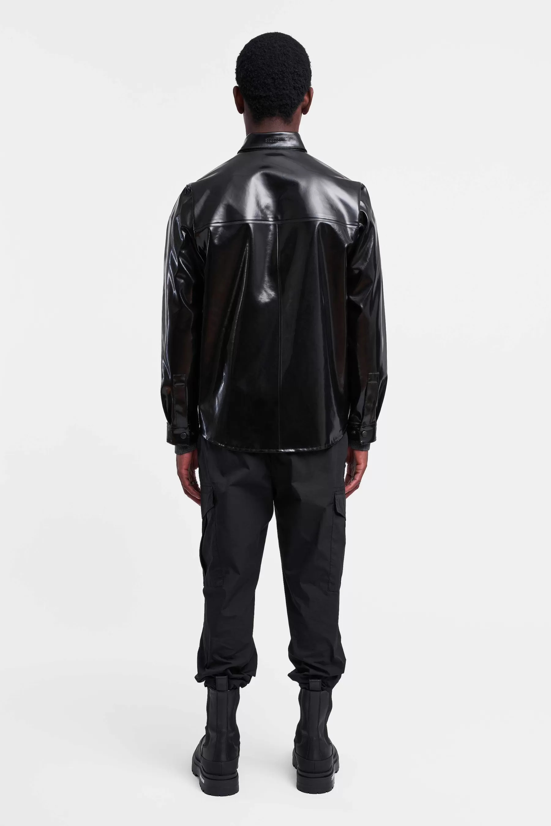 Jackets-STUTTERHEIM Ringen Opal Overshirt