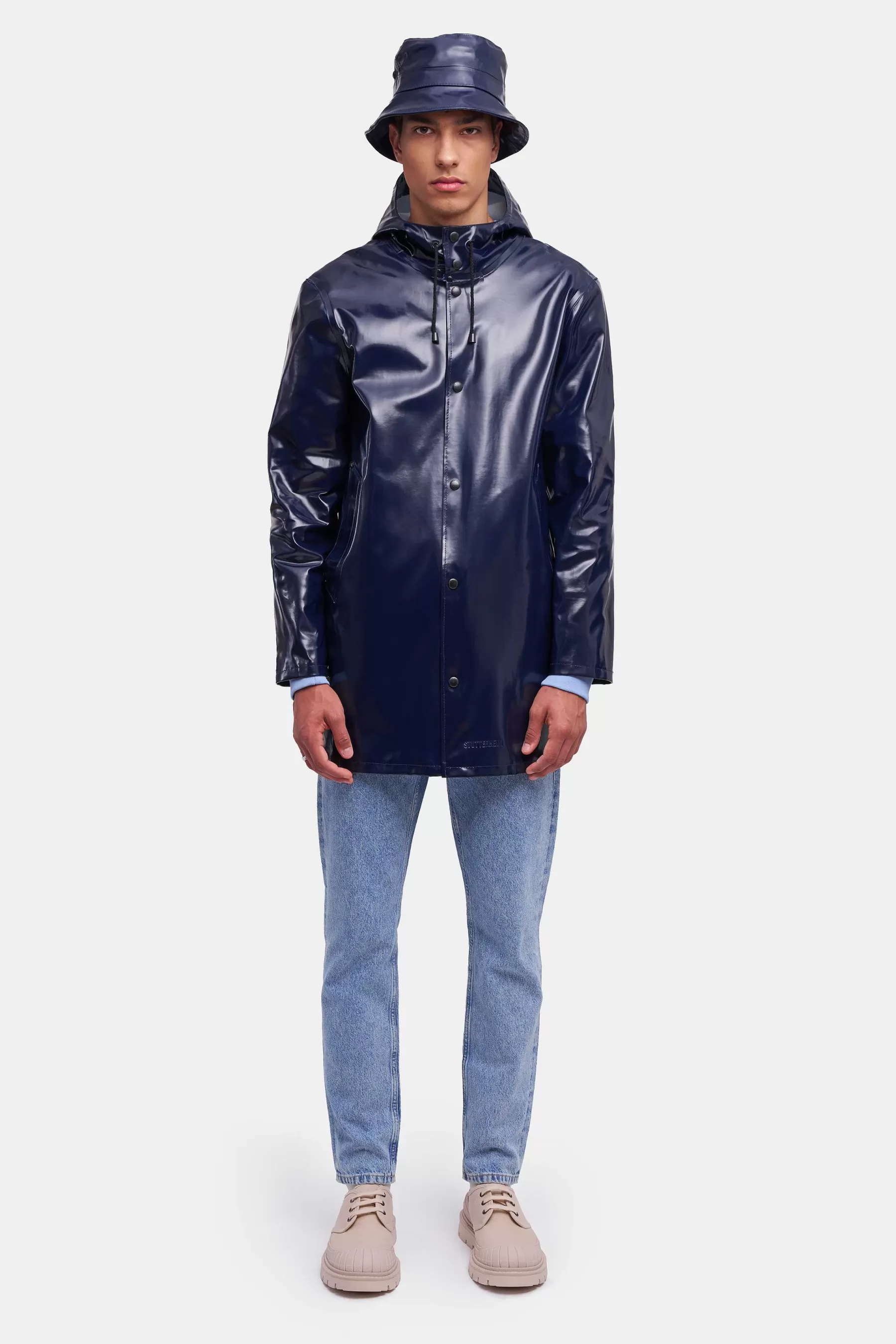 Men's Sale-STUTTERHEIM Stockholm Opal Raincoat