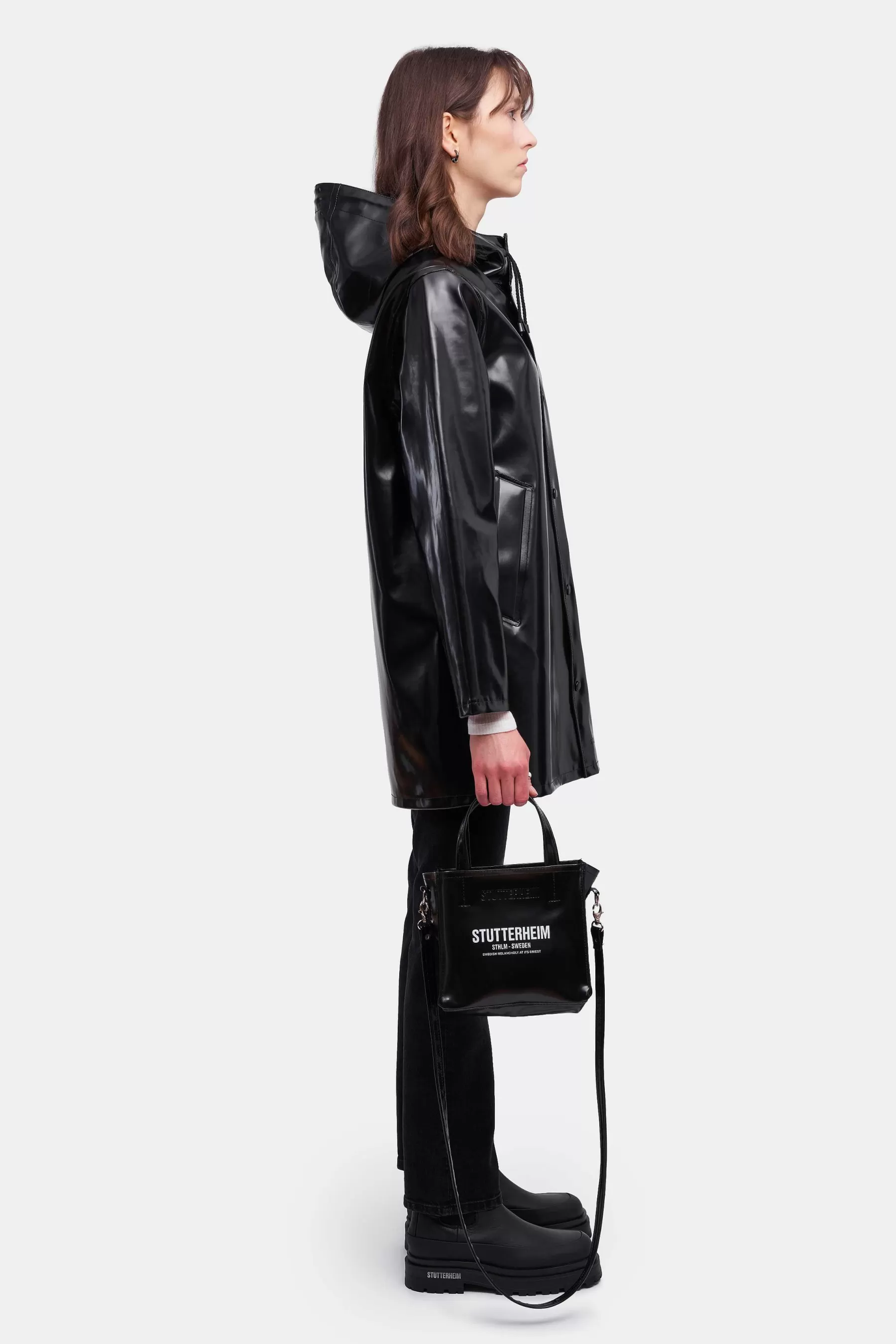 Men's Sale-STUTTERHEIM Stockholm Opal Raincoat